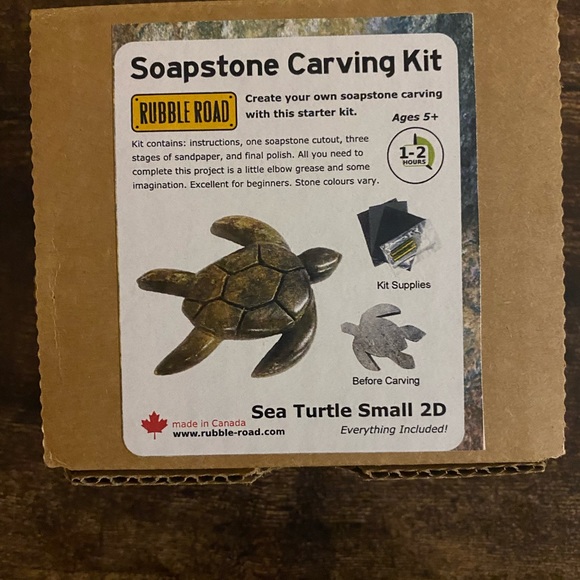 Other - Soapstone Carving Kit- new in box